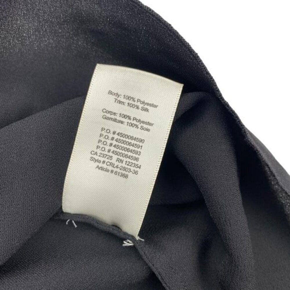 WILFRED Aritzia Promener Off Shoulder Top Sz XS Silk Trim - Picture 6 of 7